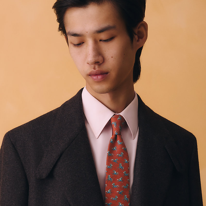Crazy Poney tie 7 cm | Hermès USA